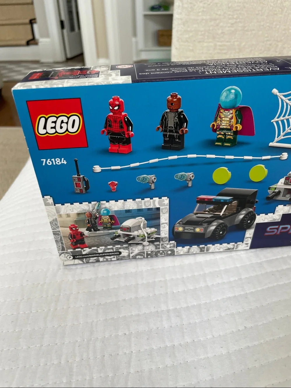 LEGO Spider-Man No Way Home Playset - Red, Black, Blue